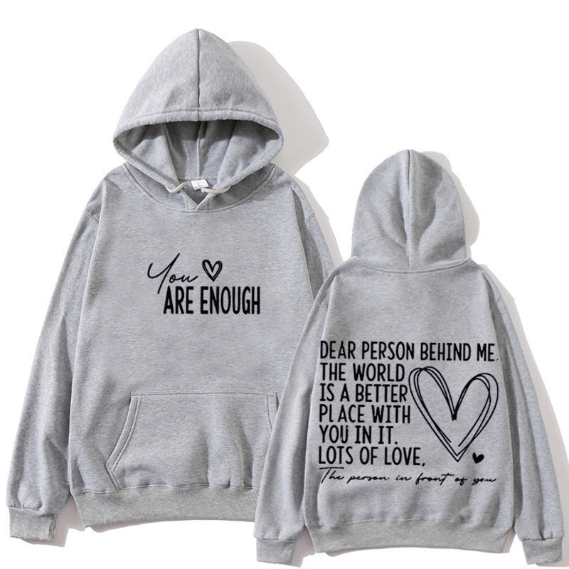 You Are Enough Hoodie
