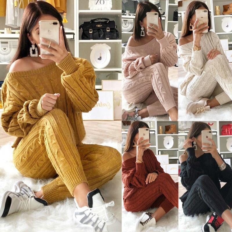 Off The Shoulder Lounge Set