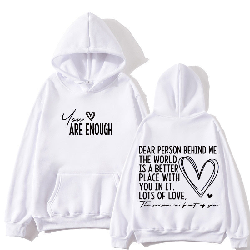 You Are Enough Hoodie