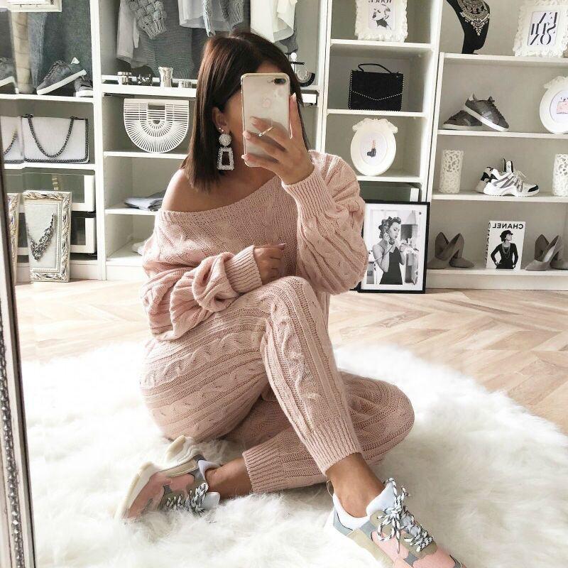Off The Shoulder Lounge Set