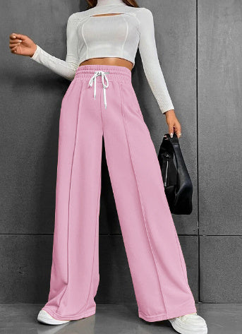 Loose-fitting Wide-leg Joggers