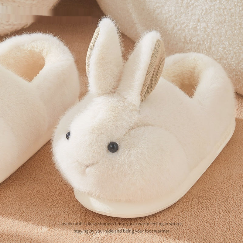 Cute Bunny Plush Slippers