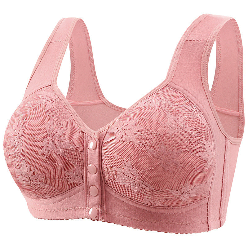 Plus Size Front Closure Underwired Bra