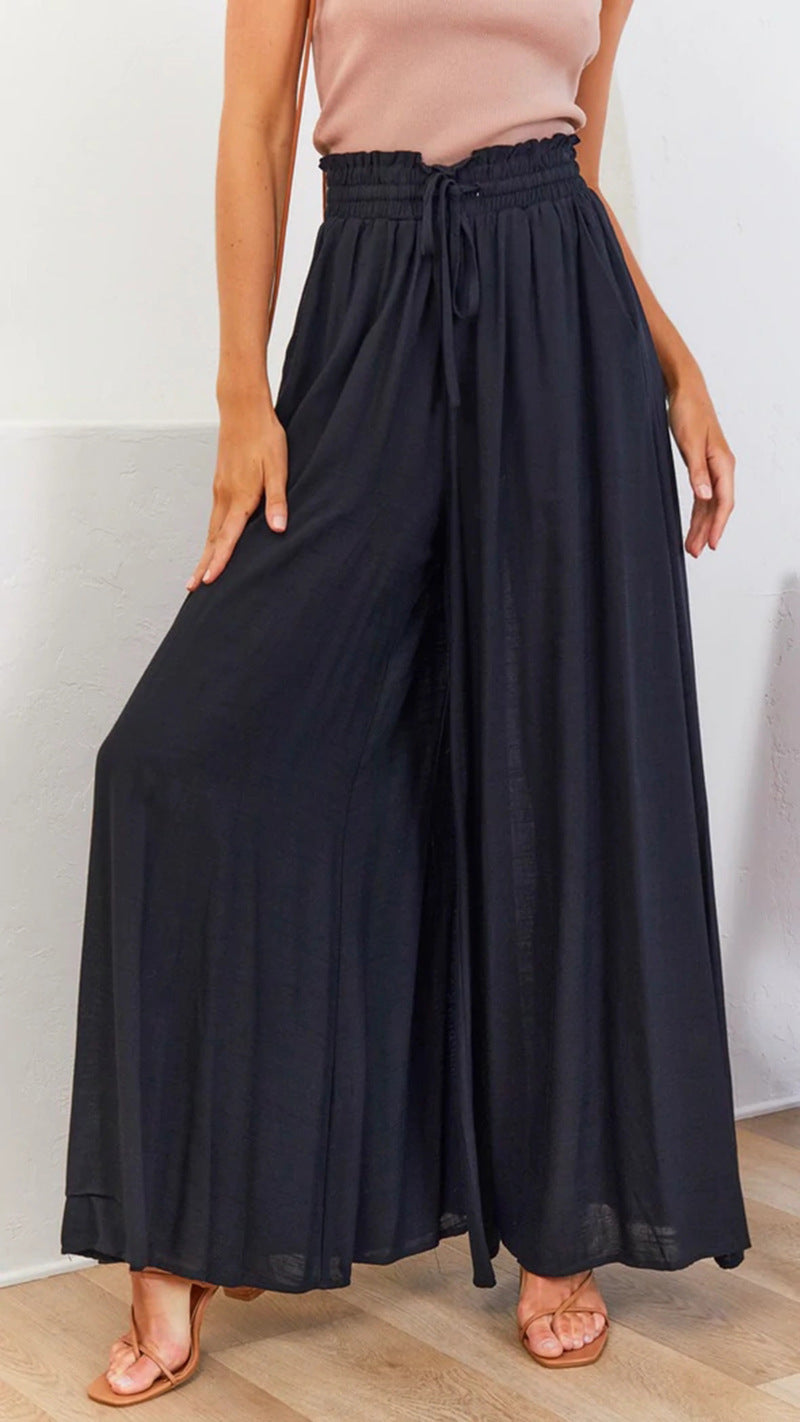 Loose Casual Wide Leg Trousers