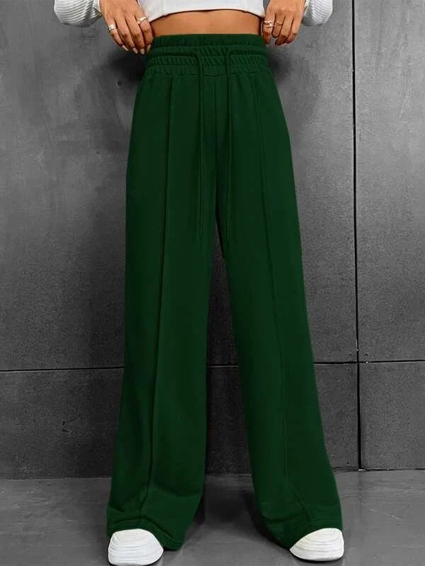 Loose-fitting Wide-leg Joggers