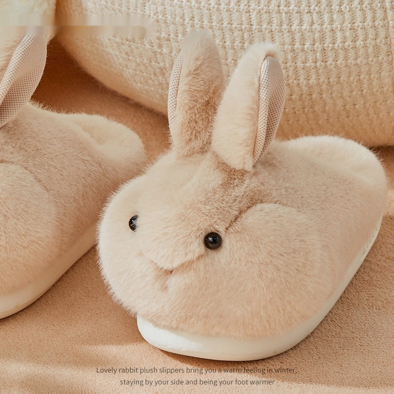 Cute Bunny Plush Slippers
