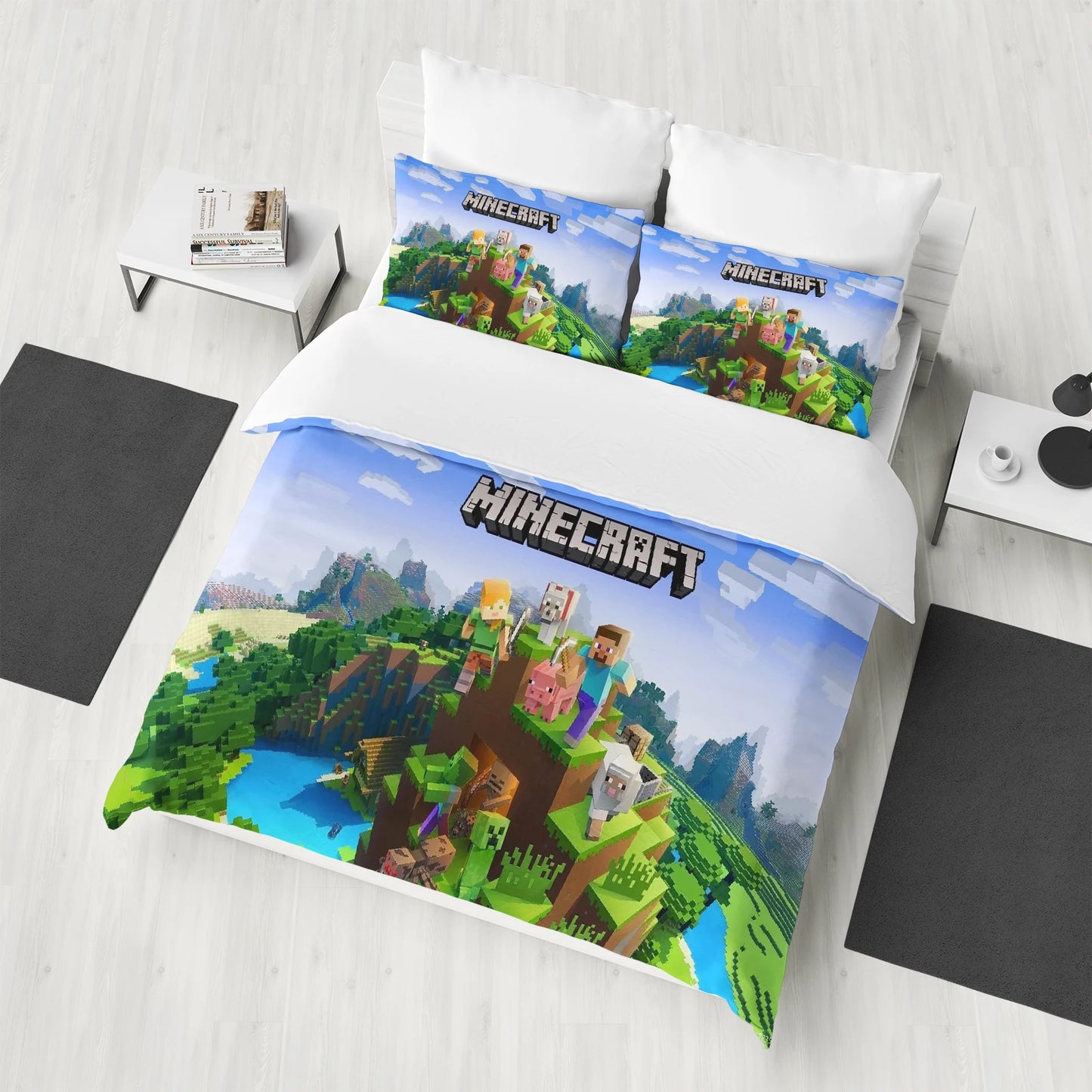 Minecraft Inspired Duvet Cover Set