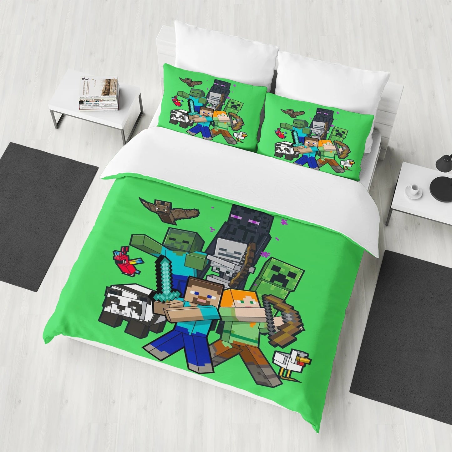 Minecraft Inspired Duvet Cover Set