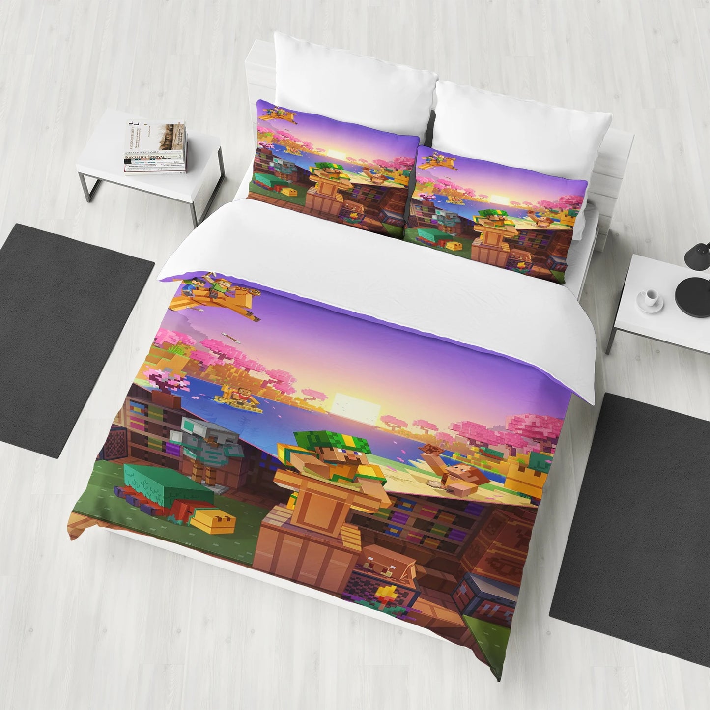 Minecraft Inspired Duvet Cover Set