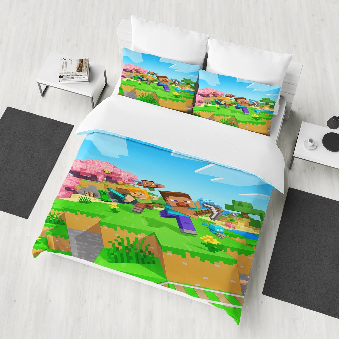 Minecraft Inspired Duvet Cover Set