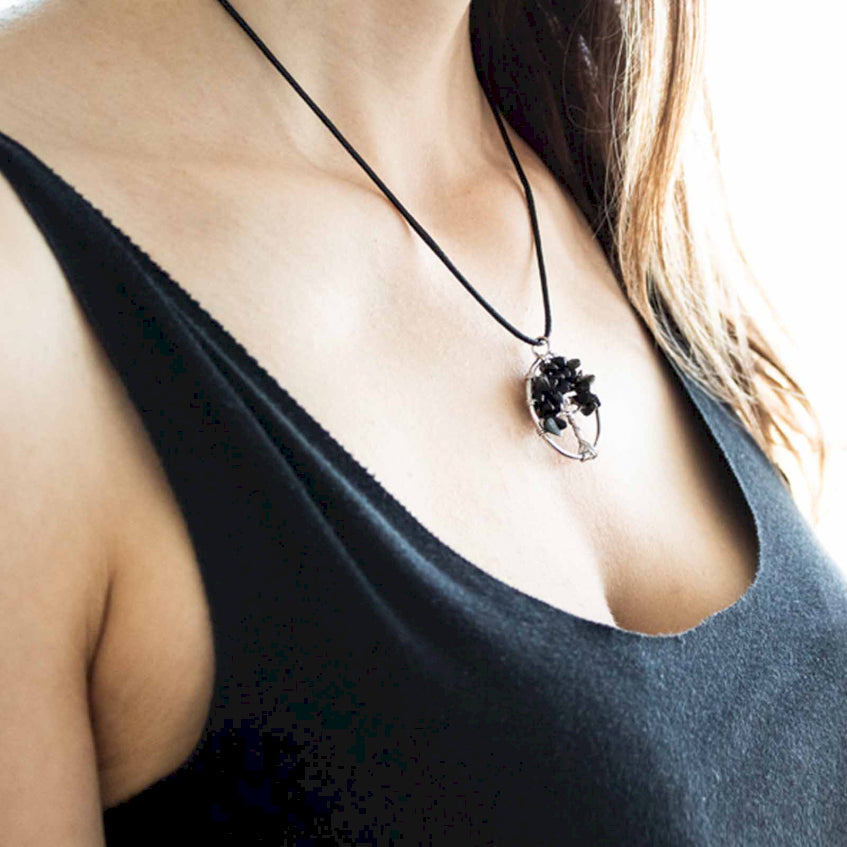 Tree of Life Gemstone Pendants