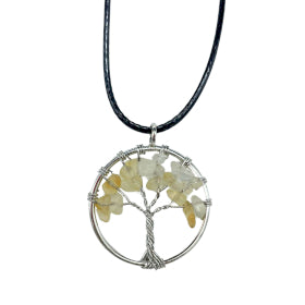 Tree of Life Gemstone Pendants