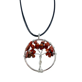 Tree of Life Gemstone Pendants