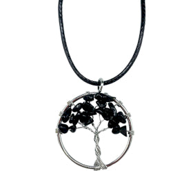 Tree of Life Gemstone Pendants