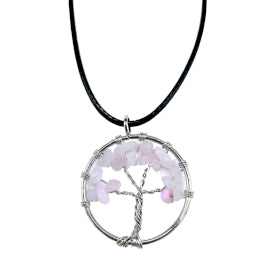 Tree of Life Gemstone Pendants