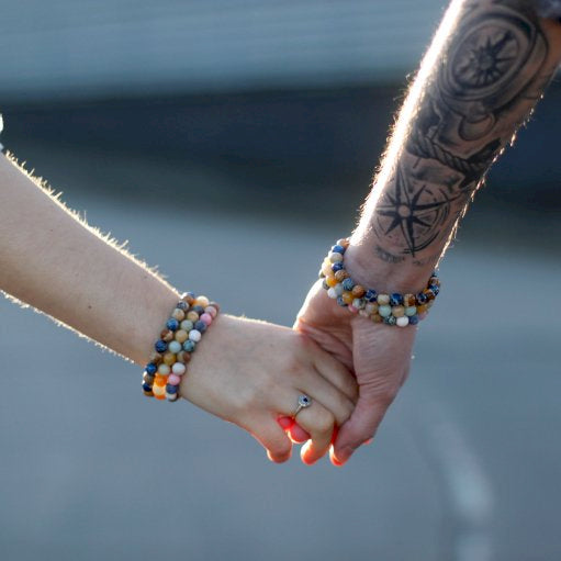 Gemstone Friendship Bracelets Pack of 2