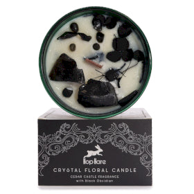 Hop Hare Crystal Magic Flower Candles