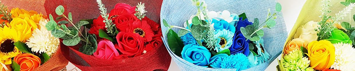 Soap Flower Bouquet Range