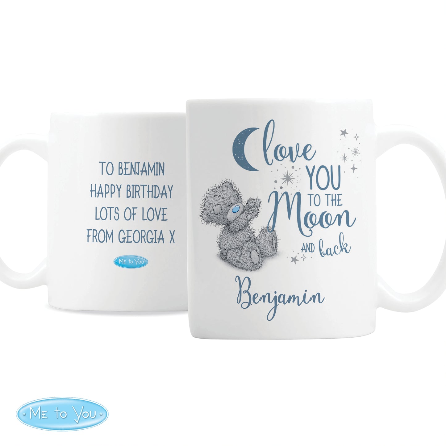 Personalised Me To You ‘Love You to the Moon and Back’ Mug