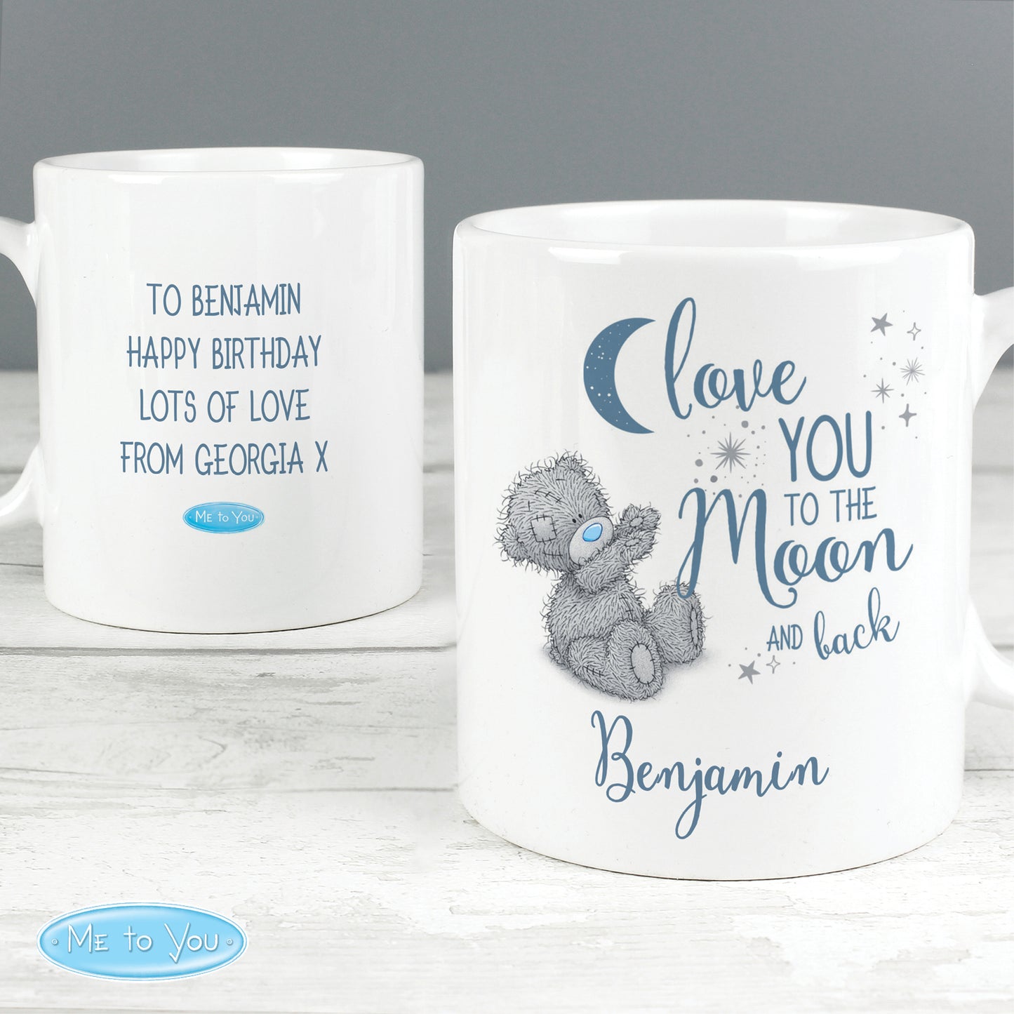 Personalised Me To You ‘Love You to the Moon and Back’ Mug