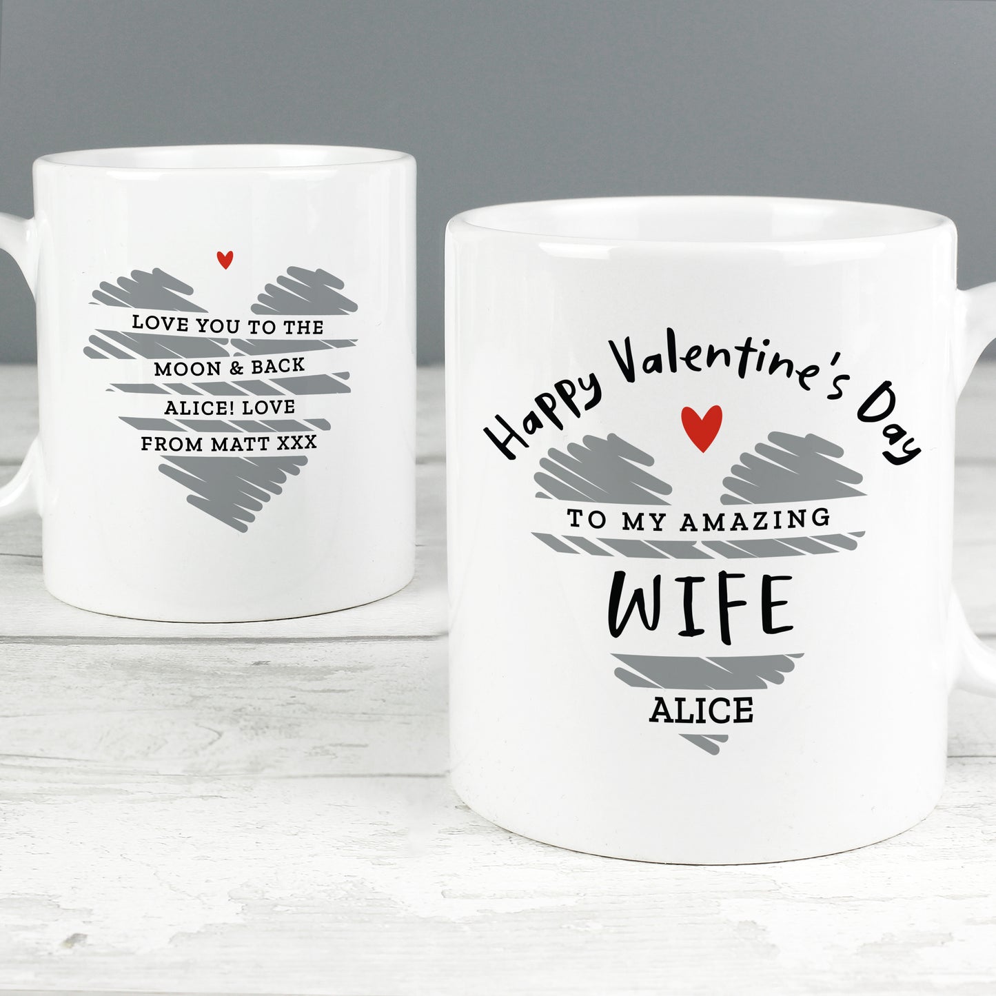 Personalised Valentine’s Day Mug