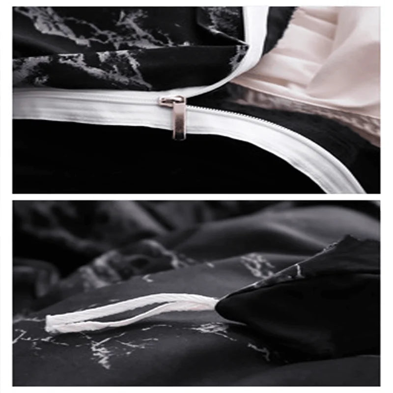 Marble Effect Duvet Sets