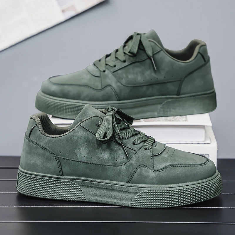 Men's Casual Suede Style Trainers