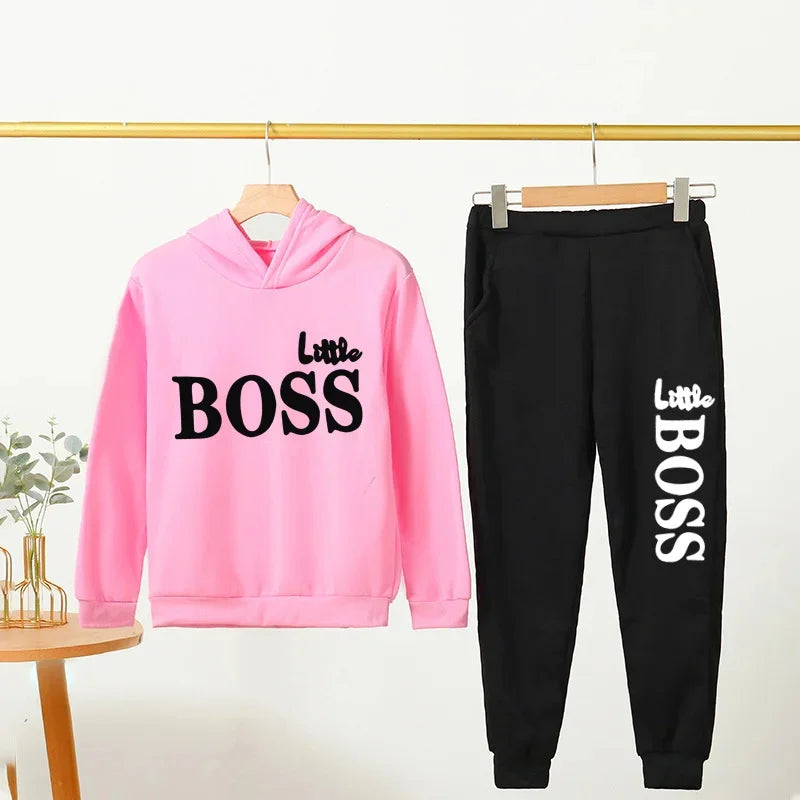 Kids Little Boss Tracksuit