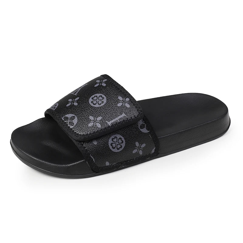 Men's Patterned Sliders
