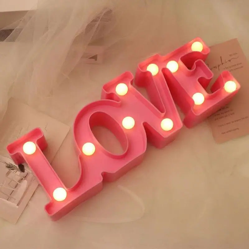 Small Love & Heart LED Lamps