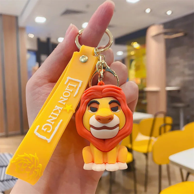 Lion King Cartoon Key Rings