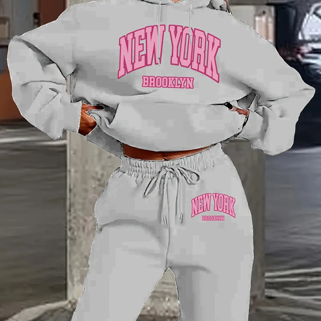New York Printed Tracksuit