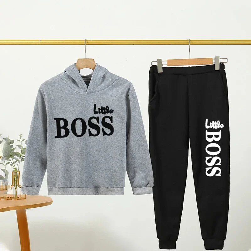 Kids Little Boss Tracksuit