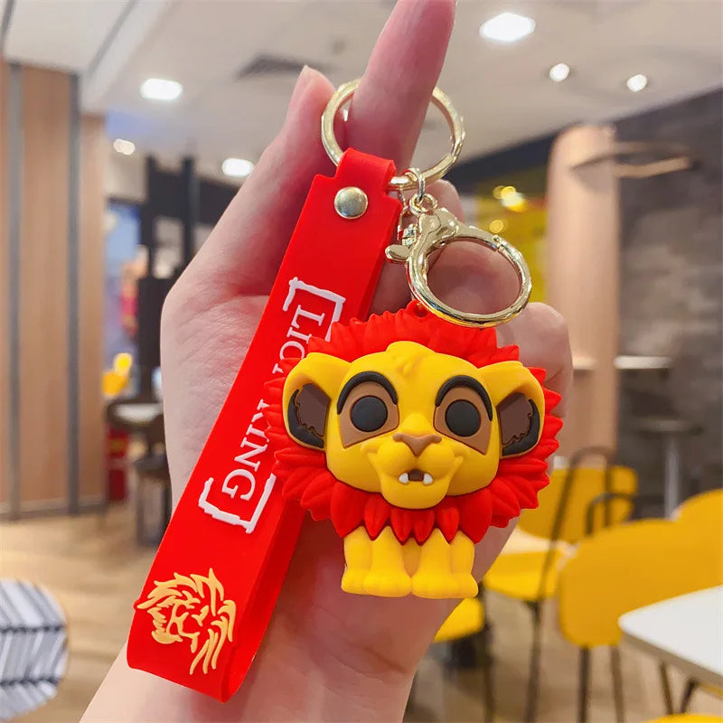 Lion King Cartoon Key Rings