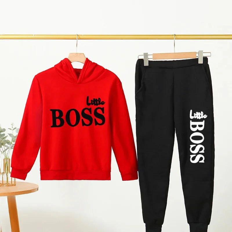 Kids Little Boss Tracksuit