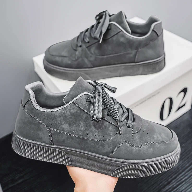 Men's Casual Suede Style Trainers