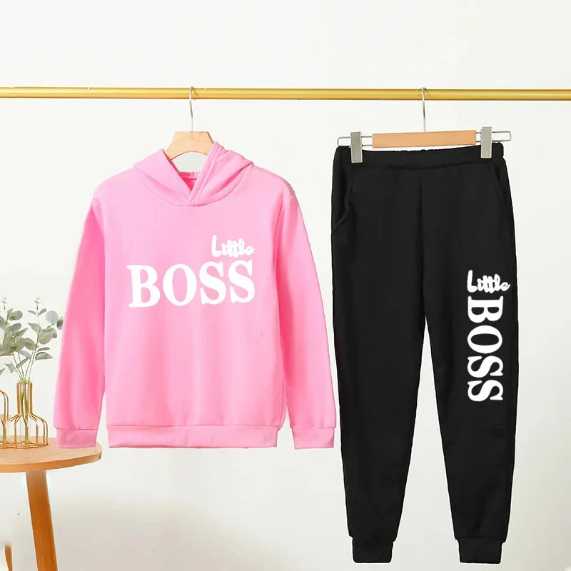 Kids Little Boss Tracksuit