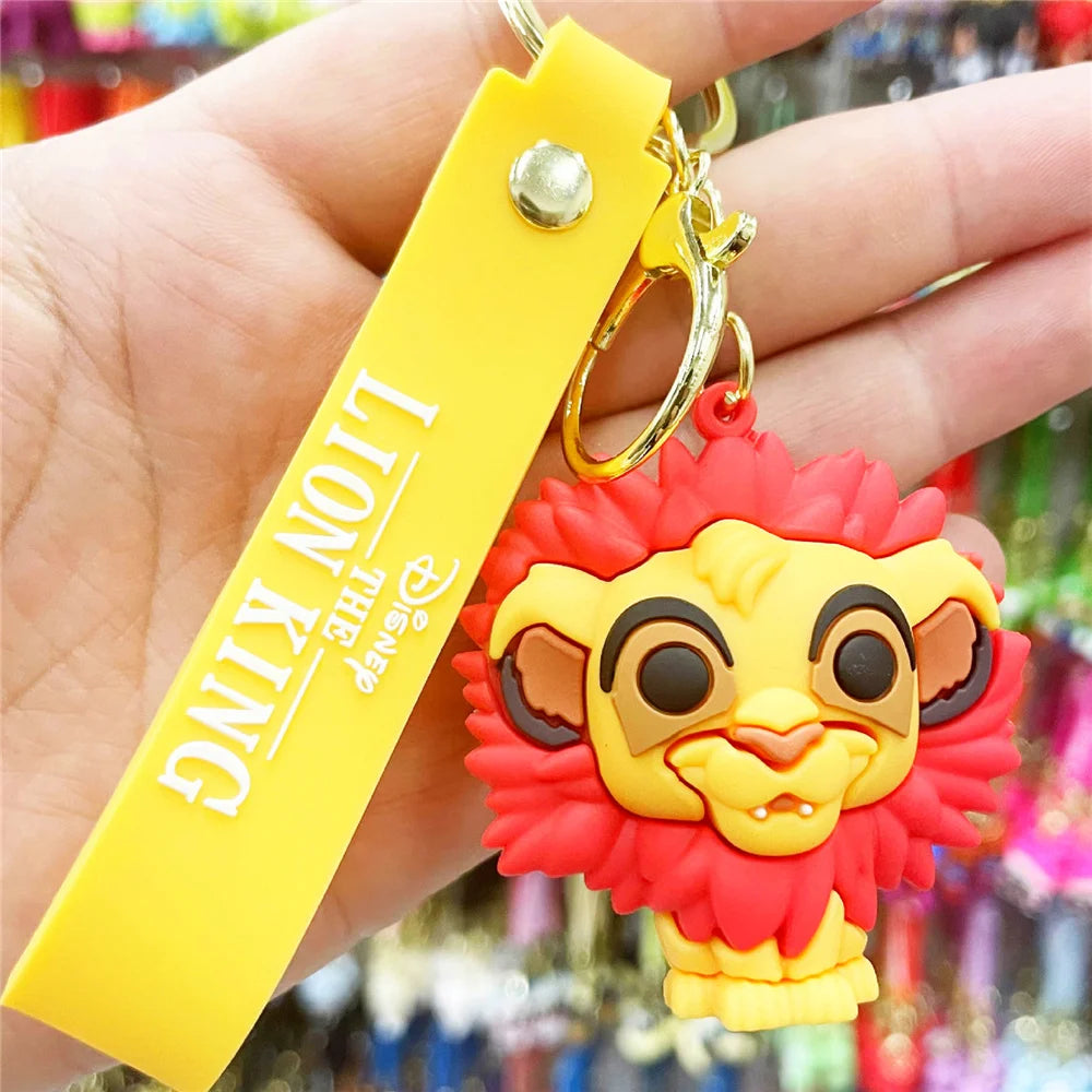 Lion King Cartoon Key Rings