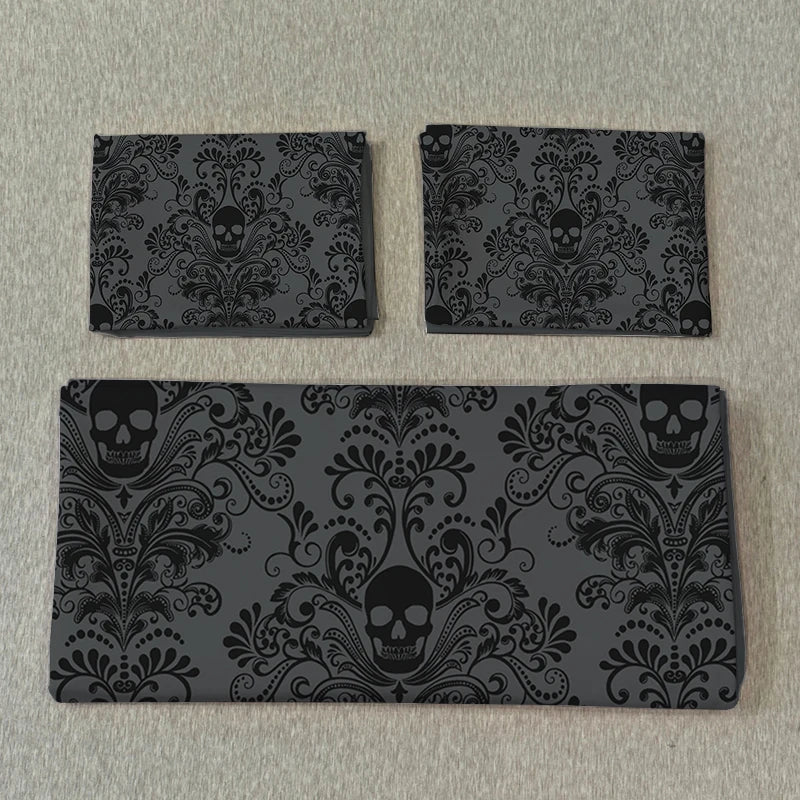 Skull Flower Duvet Cover Set