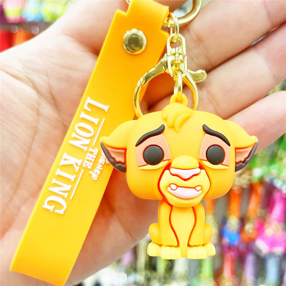 Lion King Cartoon Key Rings