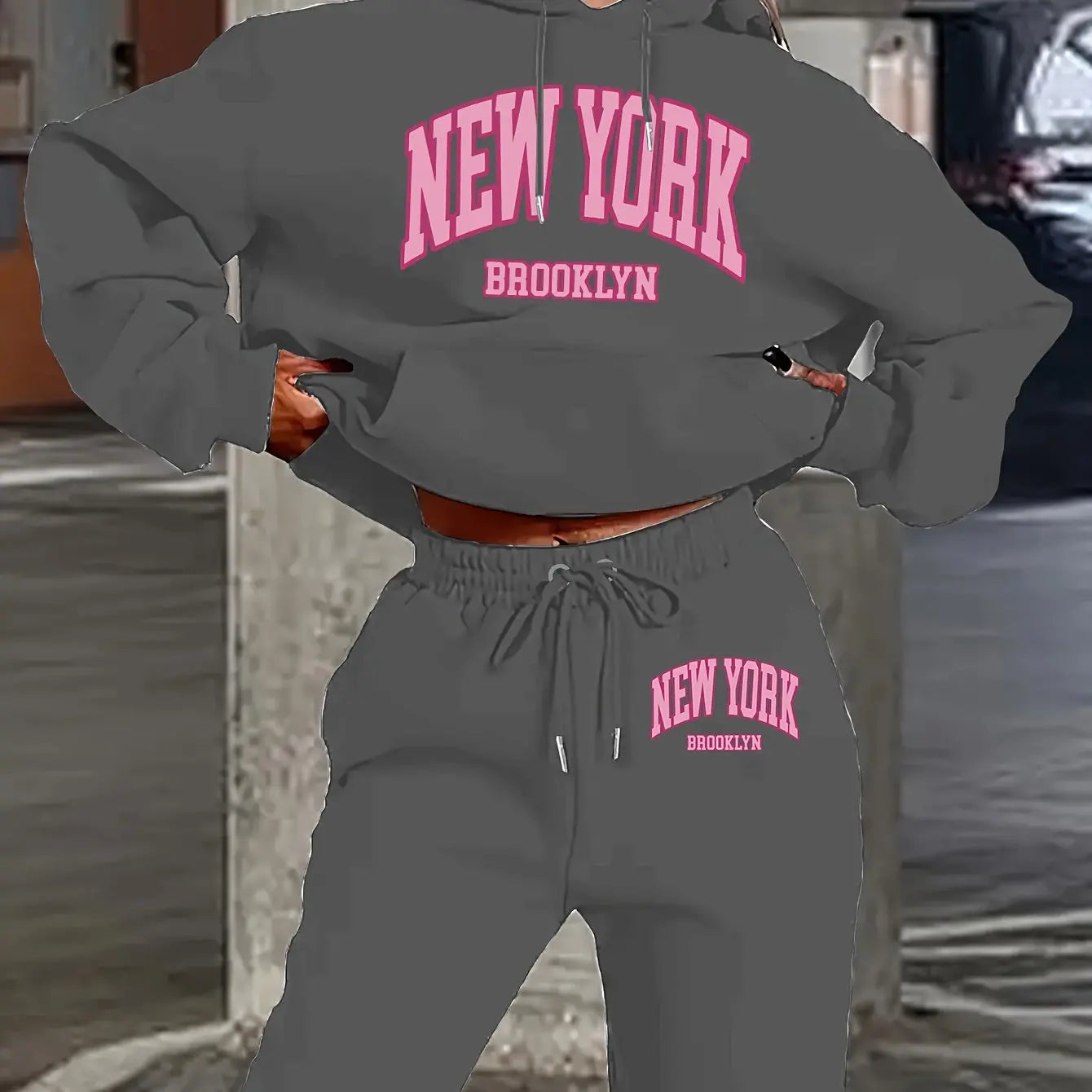 New York Printed Tracksuit