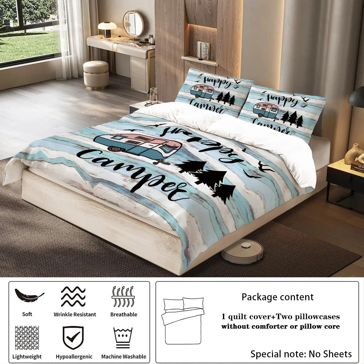 happy camper Duvet Set