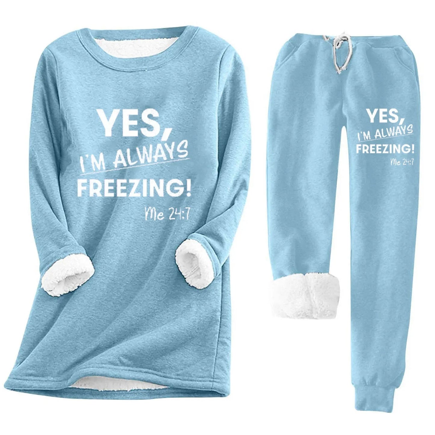 I’m Always Freezing Lounge Set