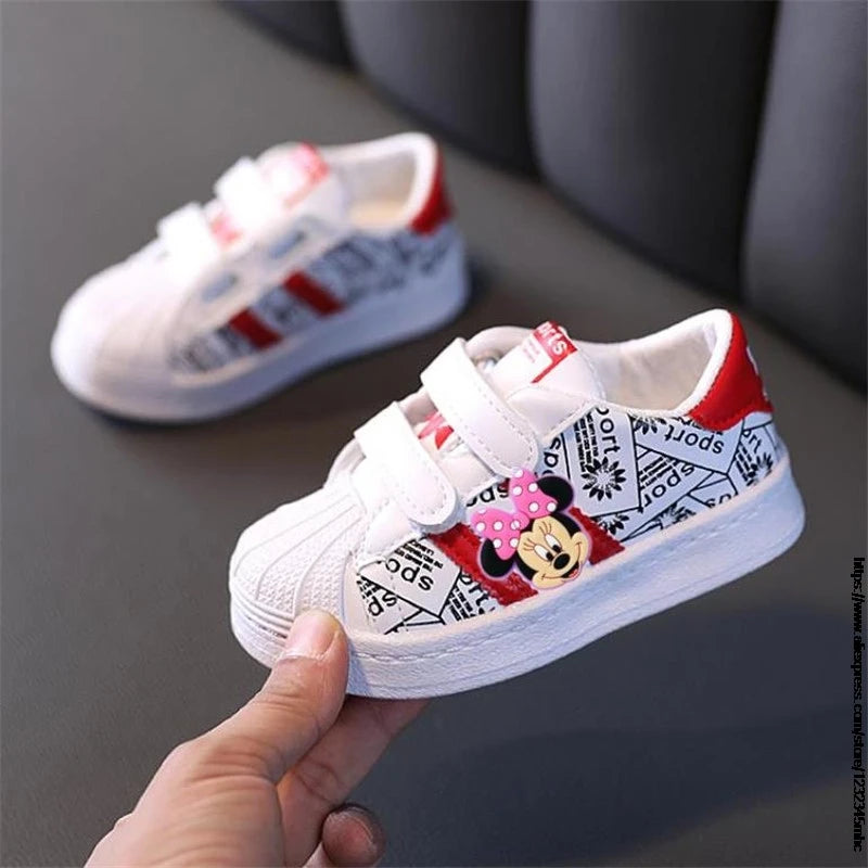 Young Kids Mickey & Minnie Trainers