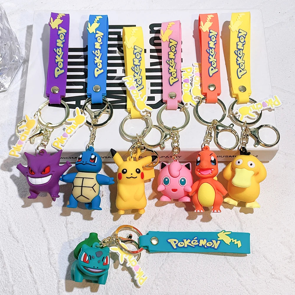 Pokemon Anime Figure Keychain