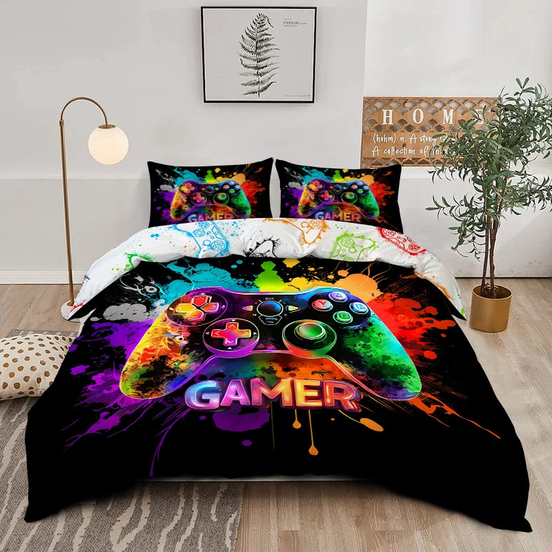 Game Console Duvet Cover Set