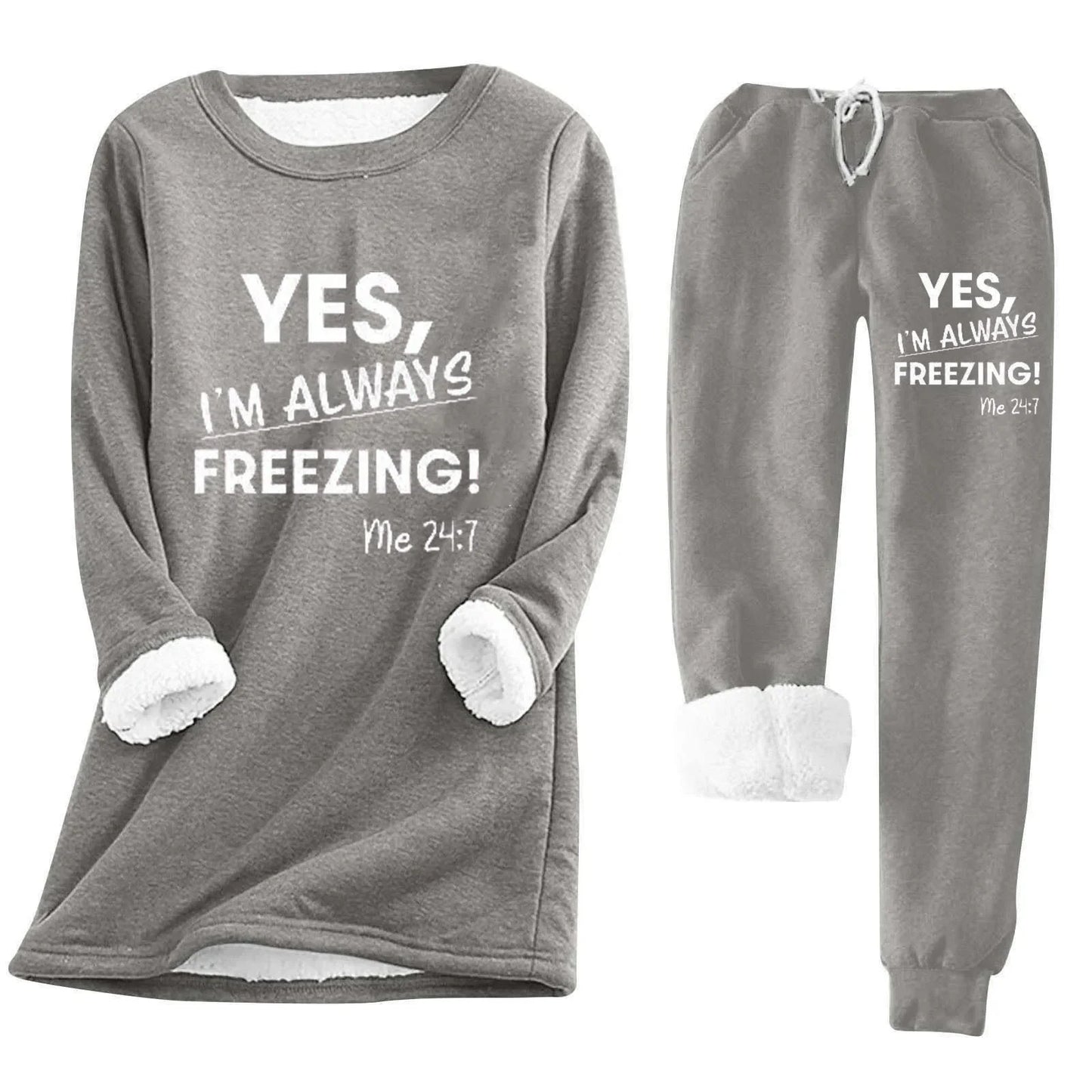 I’m Always Freezing Lounge Set