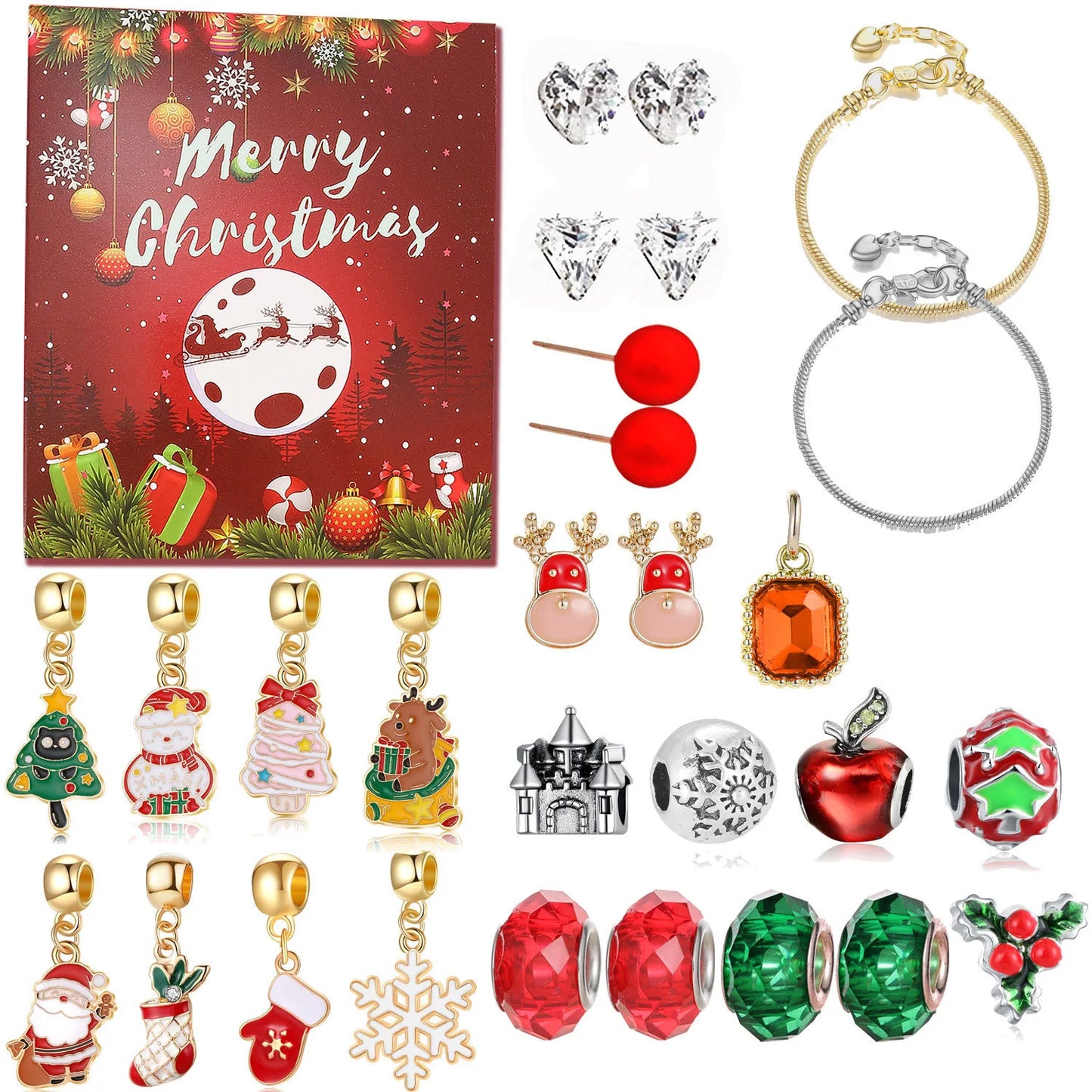 DIY Charm Bracelets Kits Christmas Calendars
