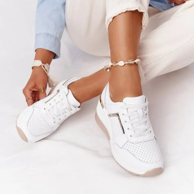 Women’s Wedge Casual Comfy Trainers