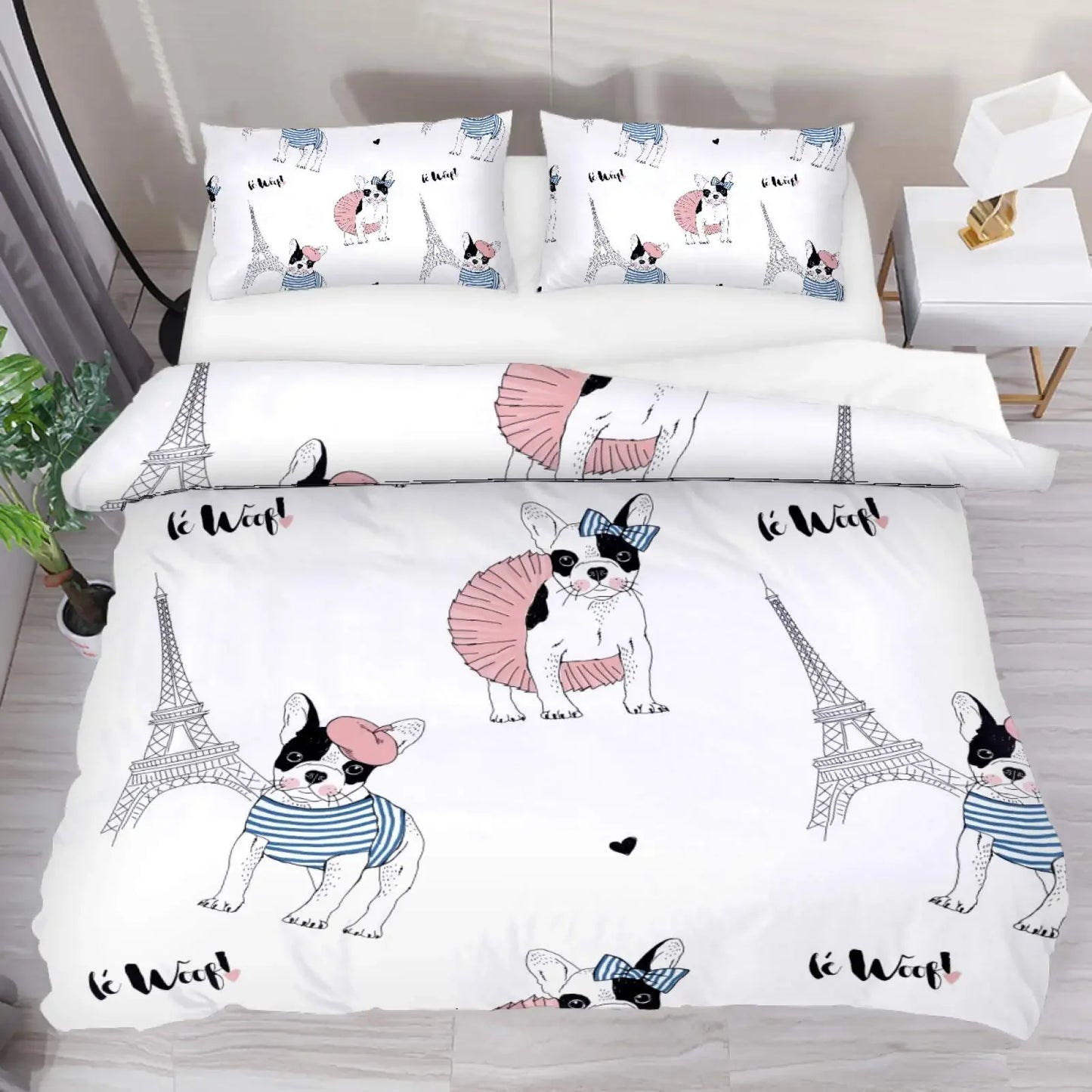 French Bulldog Cute Duvet Cover Sets